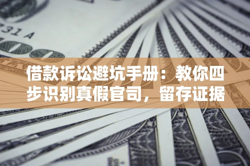 北京借款诉讼避坑手册：教你四步识别真假官司，留存证据不踩雷