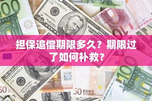北京担保追偿期限多久？期限过了如何补救？