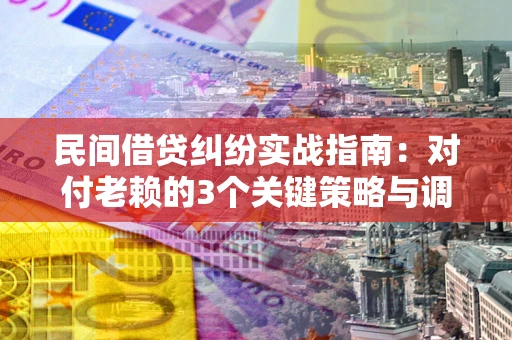 北京民间借贷纠纷实战指南：对付老赖的3个关键策略与调解盲区解析