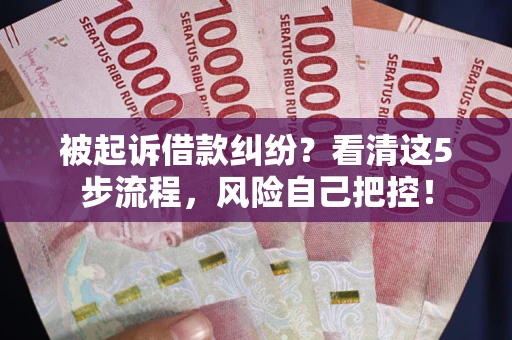 北京被起诉借款纠纷？看清这5步流程，风险自己把控！