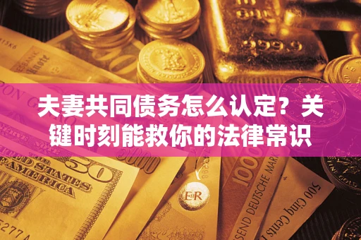 北京夫妻共同债务怎么认定？关键时刻能救你的法律常识